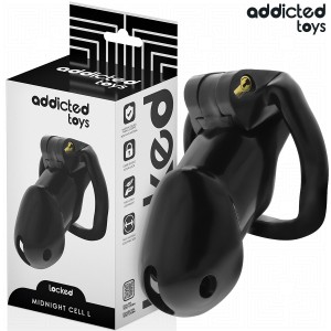 ADDICTED TOYS LOCKED - CAGE Ã PÃNIS MINDNIGHT CELL TAILLE L